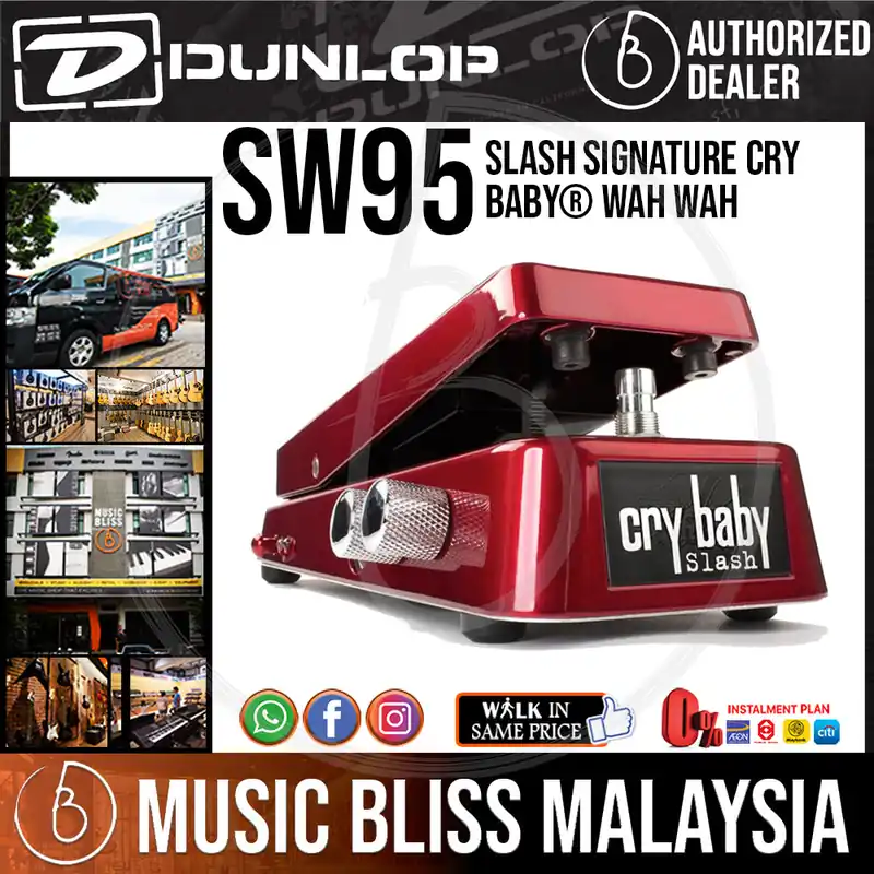 Jim Dunlop SW95 Slash Signature Cry Baby Wah Pedal Markdown