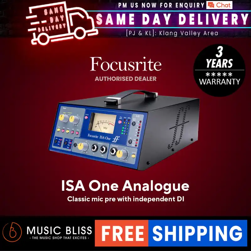 Focusrite ISA One Analogue Single channel Preamplifier Buy Direct