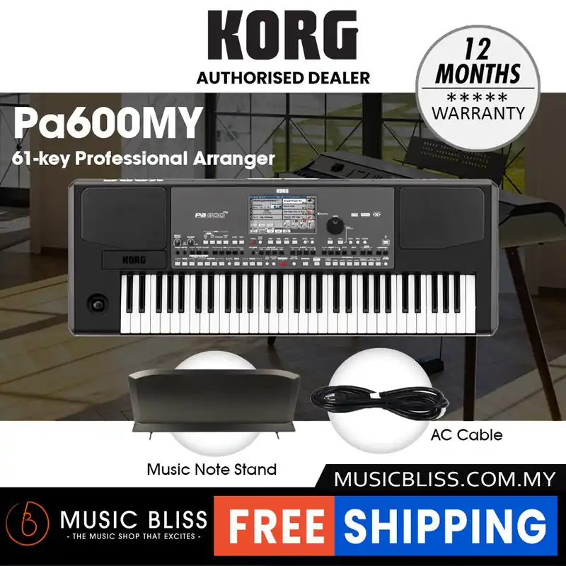Time-Limited Korg Pa600MY 61-key Professional Arranger with 0% Instalment