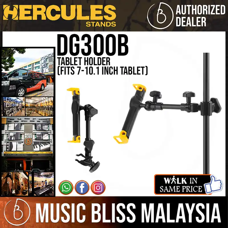 Hercules DG300B Tablet Holder (Fits 7-10.1 Inch Tablet) No Minimum Order