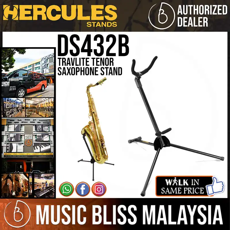 Don’t Miss Out Hercules DS432B TravLite Tenor Saxophone Stand