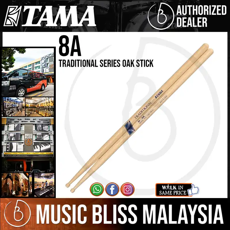 Reduced Price Tama 8A Traditional Series Oak Stick