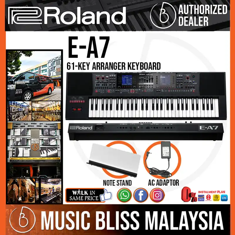 Roland E-A7 61-Keys Expandable Arranger with FREE Shipping Factory Price