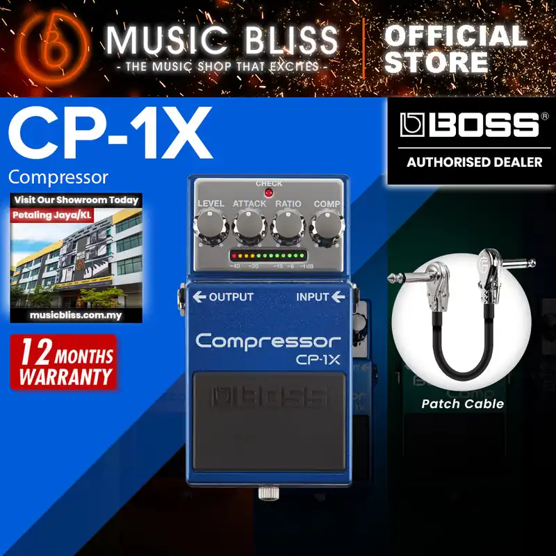 Boss CP-1X Compressor Guitar Effects Pedal Place Order