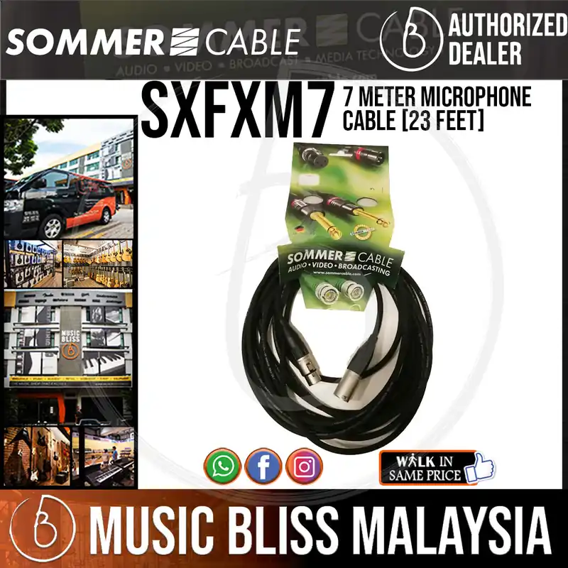 Sommer Stage 22 7 Meter Microphone Cable [23 Feet] New Release