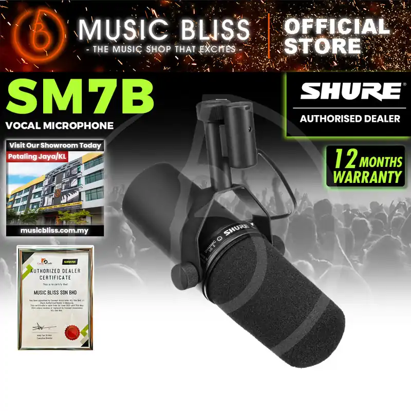 Shure SM7B Dynamic Vocal Microphone Super Sale