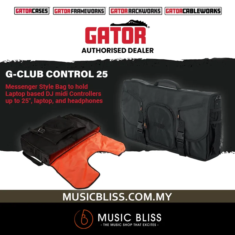 Markdown Gator G-Club Control 25 25 Inch Laptop/Controller Bag