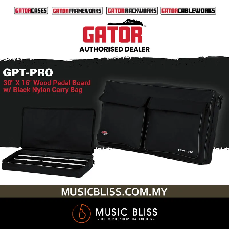 Gator GPT-PRO 16x30 Pro Size Pedalboard with Carry Bag Hot Picks