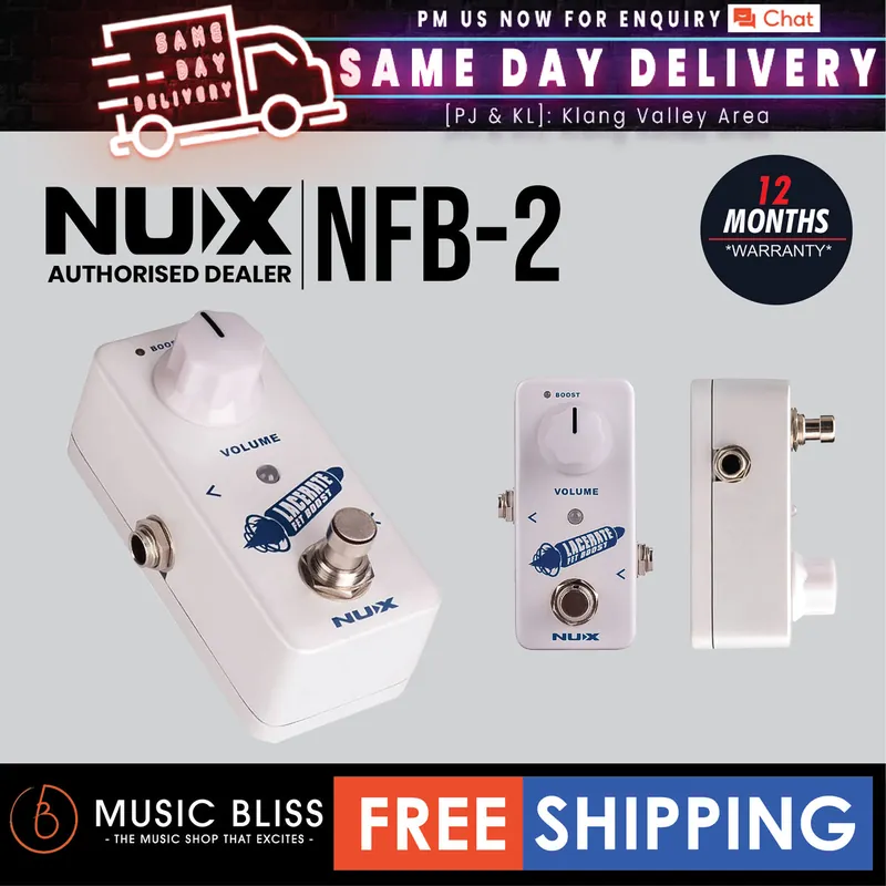 Super Sale NUX Lacerate FET Boost Pedal