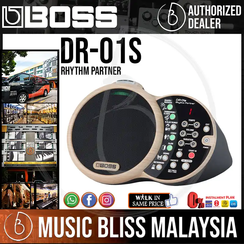 Boss DR-01S Rhythm Partner Secure Checkout