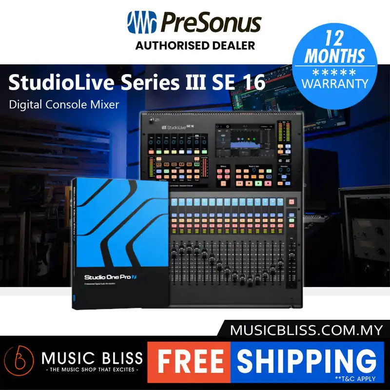 Buy Today PreSonus StudioLive Series III SE 16 Digital Mixer