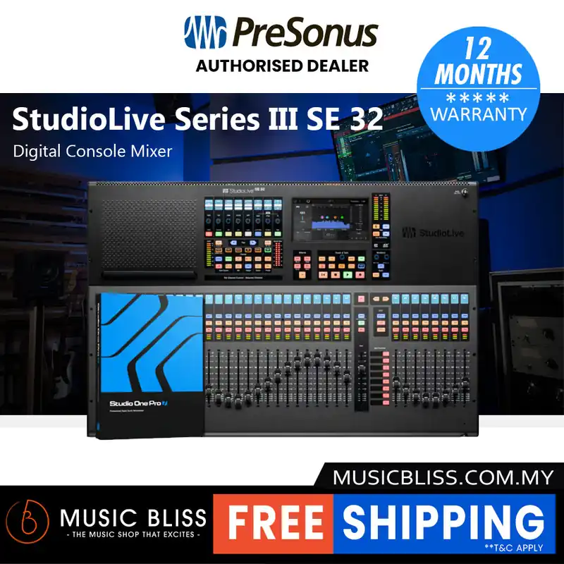 PreSonus StudioLive Series III SE 32 Digital Mixer Super Sale