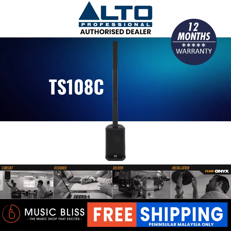Alto Professional TS108C Portable Colum Array Loudspeaker Today Only