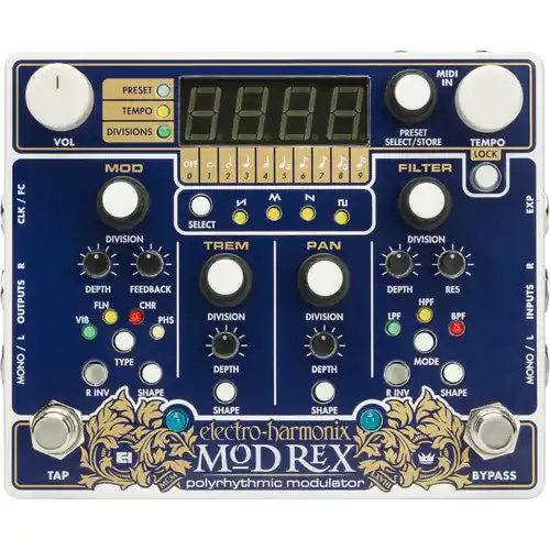 Wholesale Electro Harmonix Mod Rex Polyrhythmic Modulator Pedal