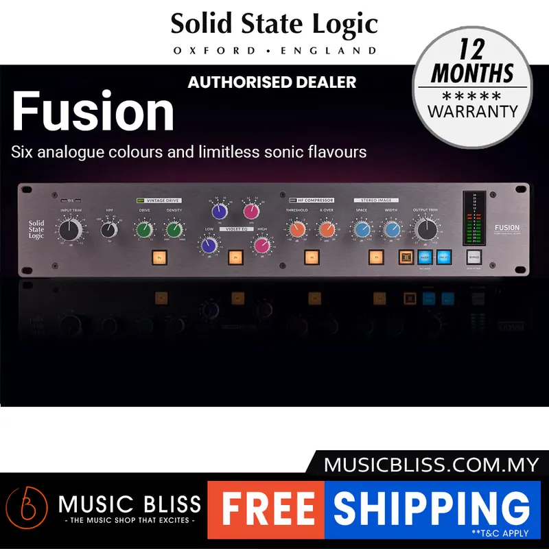 Solid State Logic Fusion Analog Master Processor Holiday Sale