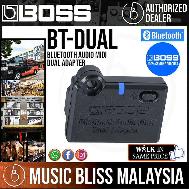 Boss BT-Dual - Bluetooth Audio MIDI Dual Adapter Wholesale
