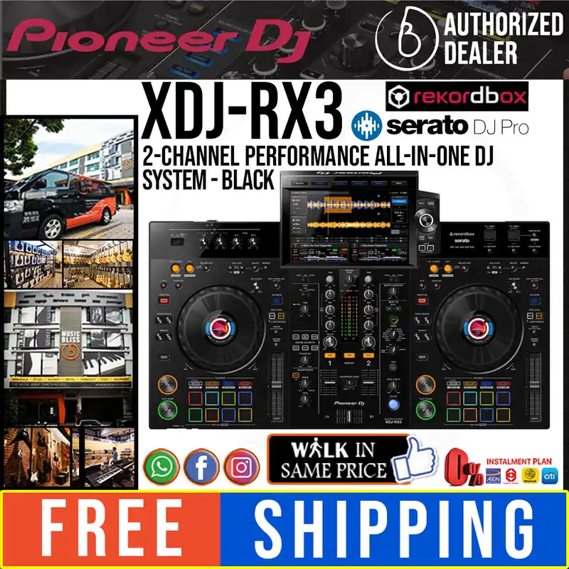 In Demand Pioneer DJ XDJ-RX3 2-channel Performance All-In-One DJ System