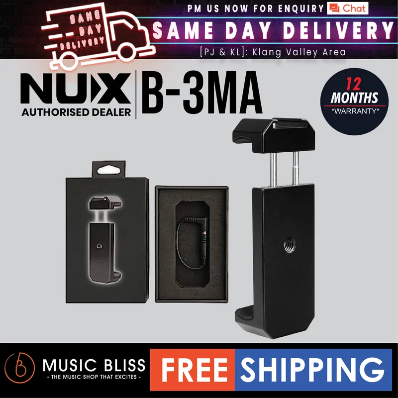 Buy Direct Nux B-3MA Mobile Phone Holder Mount For Clip On Mic Microphone System