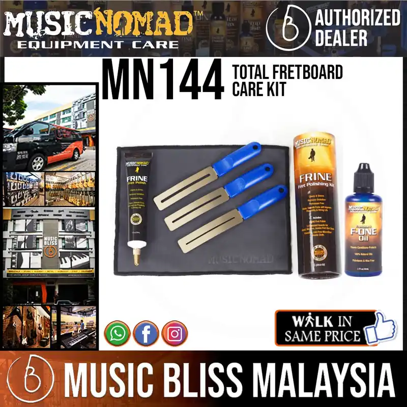 Exclusive Music Nomad MN144 Total Fretboard Care Kit - FRINE Kit