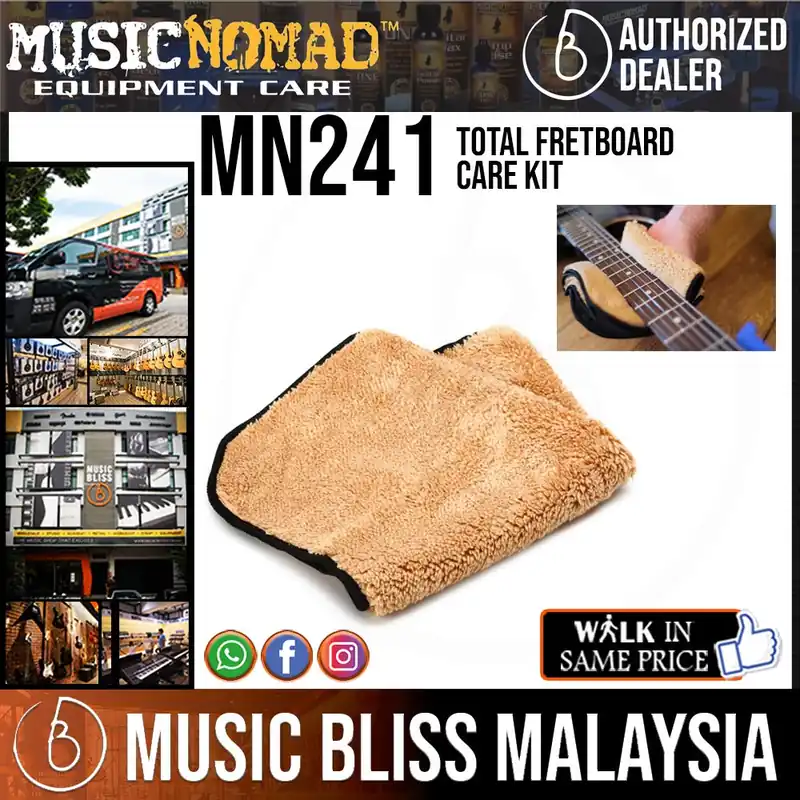 Authentic Music Nomad MN241 2 'n 1 Beyond Plush Players Cloth