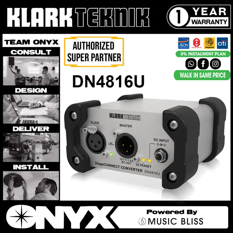Klark Teknik DN4816U StageCONNECT Interface Bridge Hot Picks