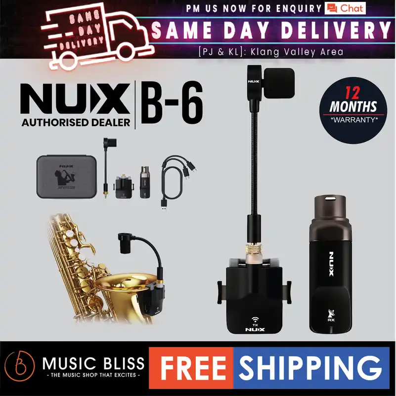 NUX B-6 Saxophone Wireless Connection System Editor’s Pick
