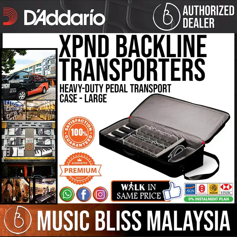 Low Price D'Addario XPND Backline PedalboPW-BLPBT-02ard Transporter - Large