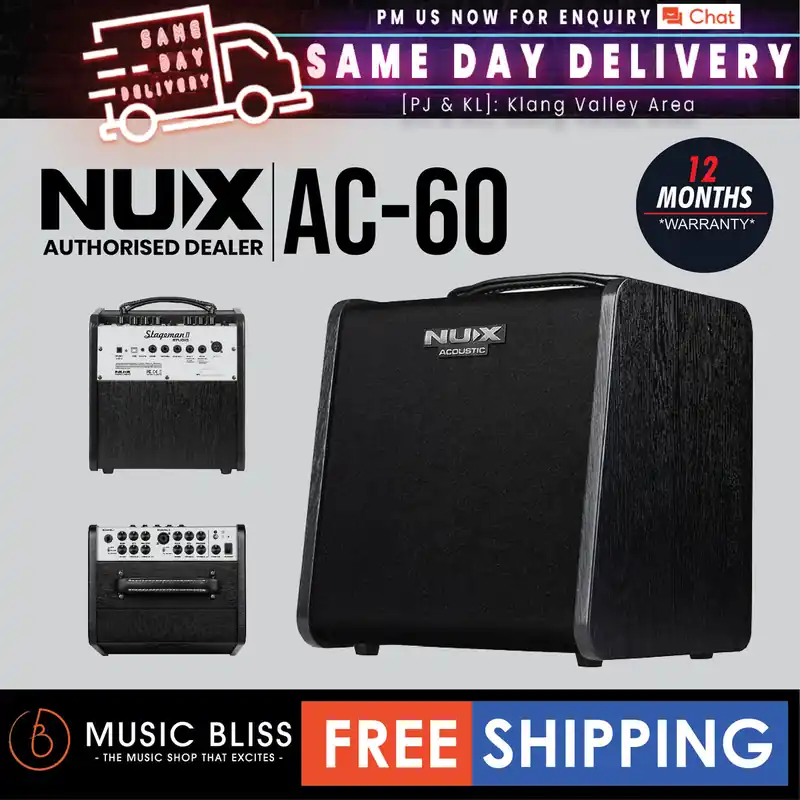 NUX AC60 60-watt Acoustic Guitar Amplifier Top Pick