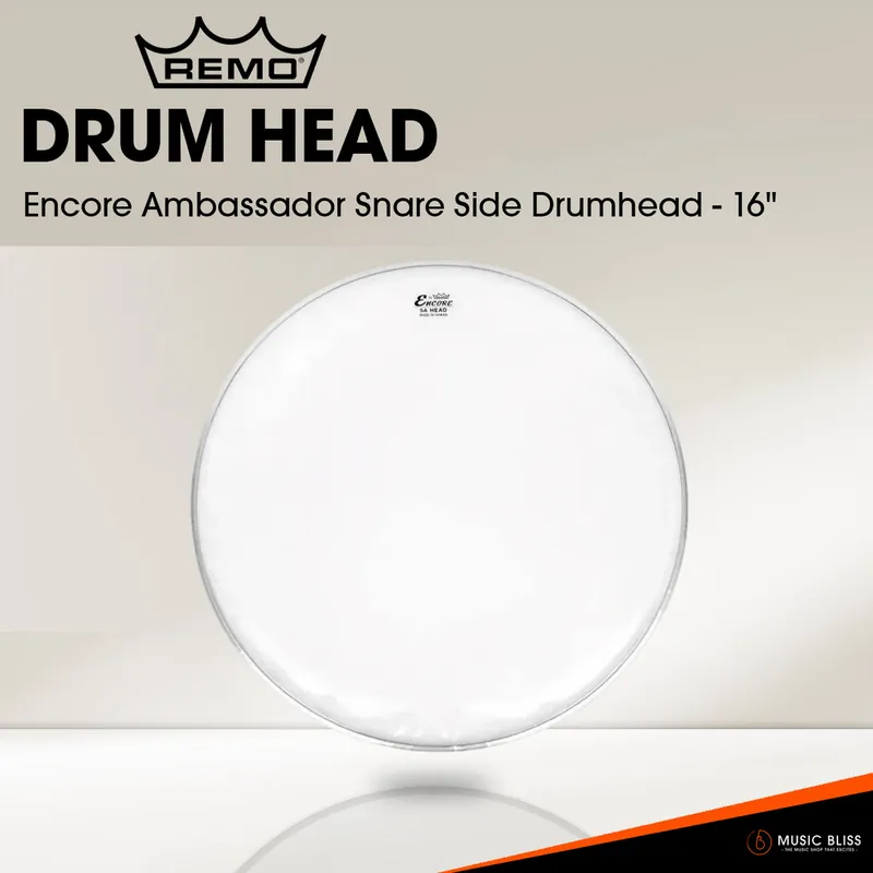 Trending Remo Encore Ambassador Snare Side Drumhead - 16"