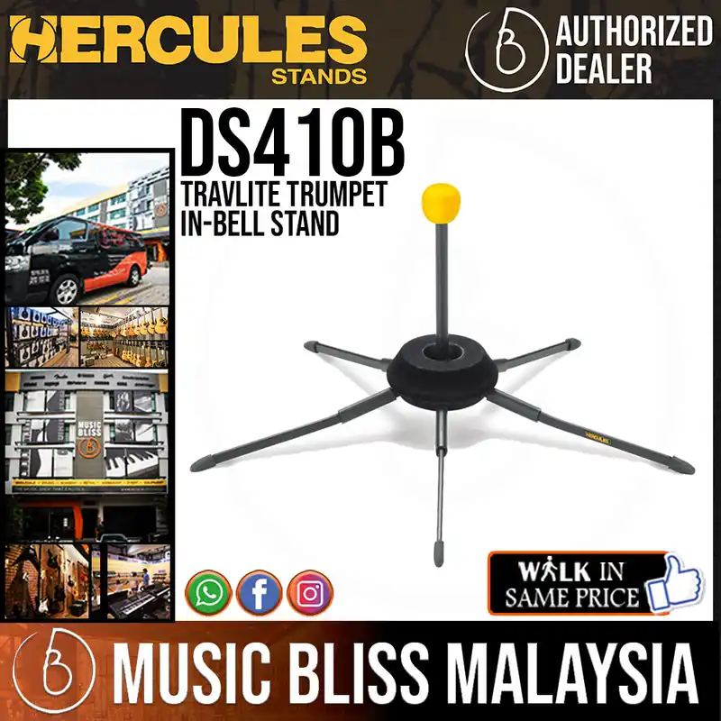 Deal Hercules DS410B TravLite Trumpet In-Bell Stand