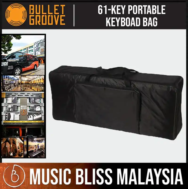 Fresh Stock Bullet Groove Music Keyboard Bag 61 Keys, Piano Bag For 61 Keys, Best Protective Piano/ Keyboard Bag
