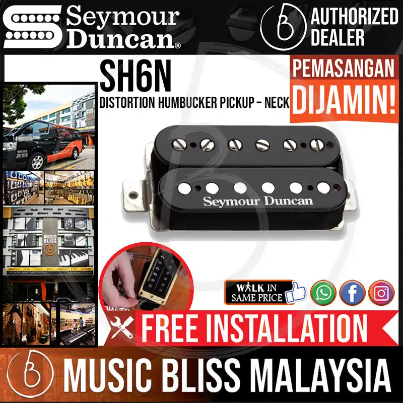 One Day Deal Seymour Duncan SH-6N Distortion Humbucker Pickup – Neck [Free In-Store Installation]