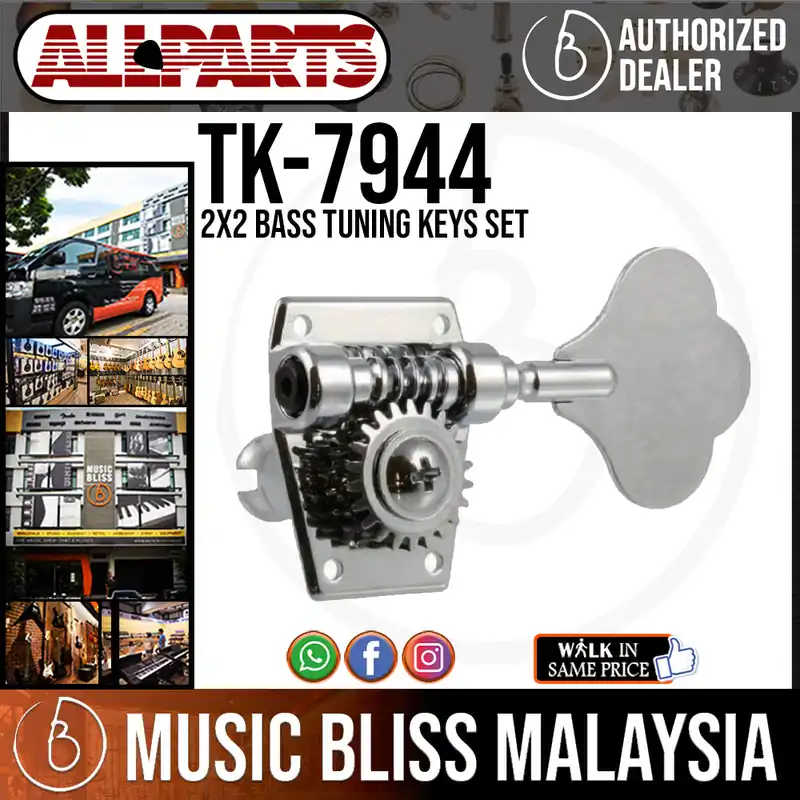 Same Day Shipping ALLPARTS TK-7944-010 2x2 Bass Tuning Keys Set