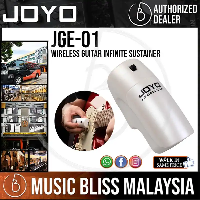 Last Chance JOYO JGE-01 Wireless Guitar Infinite Sustainer, Handheld String Sustainer, Guitar Effect Pedal Trigger