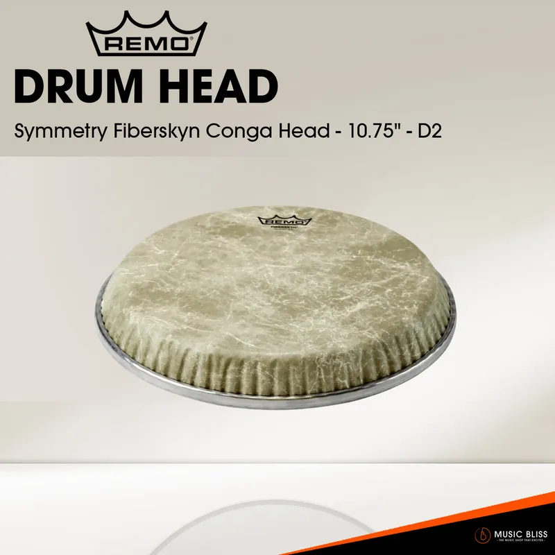 Handmade Remo Symmetry Fiberskyn Conga Head - 10.75" - D2