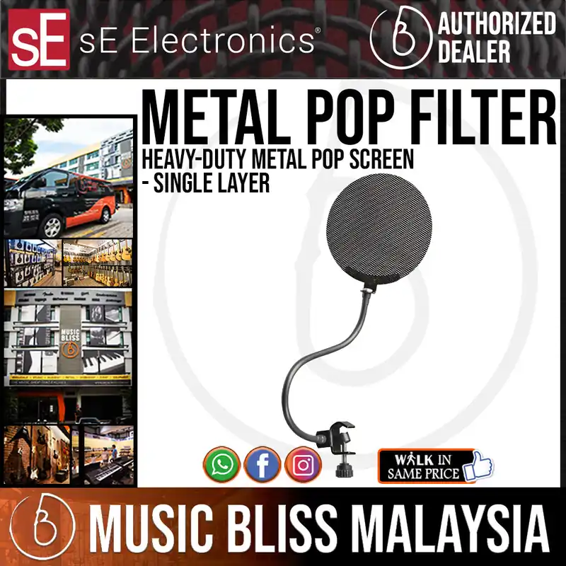 Affordable SE Electronics Metal Pop Filter