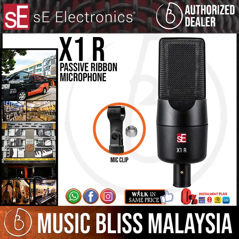 Fresh Stock SE Electronics X1 R Ribbon Microphone