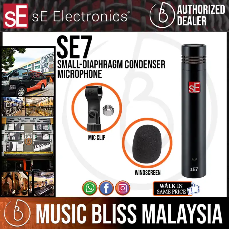 Must Have SE Electronics sE7 Small-diaphragm Condenser Microphone