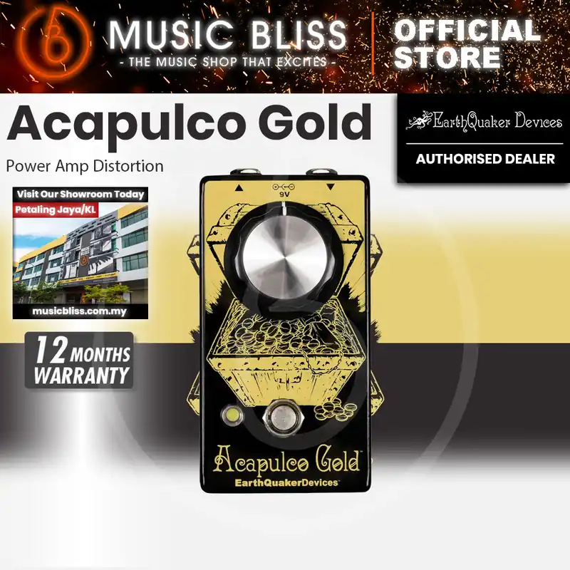 EarthQuaker Devices Acapulco Gold V2 Distortion Pedal Must Have