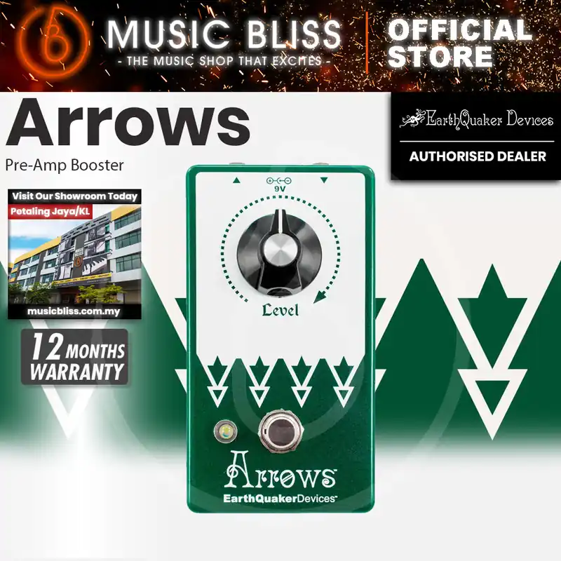 EarthQuaker Devices Arrows V2 Preamp Booster Pedal Low Price