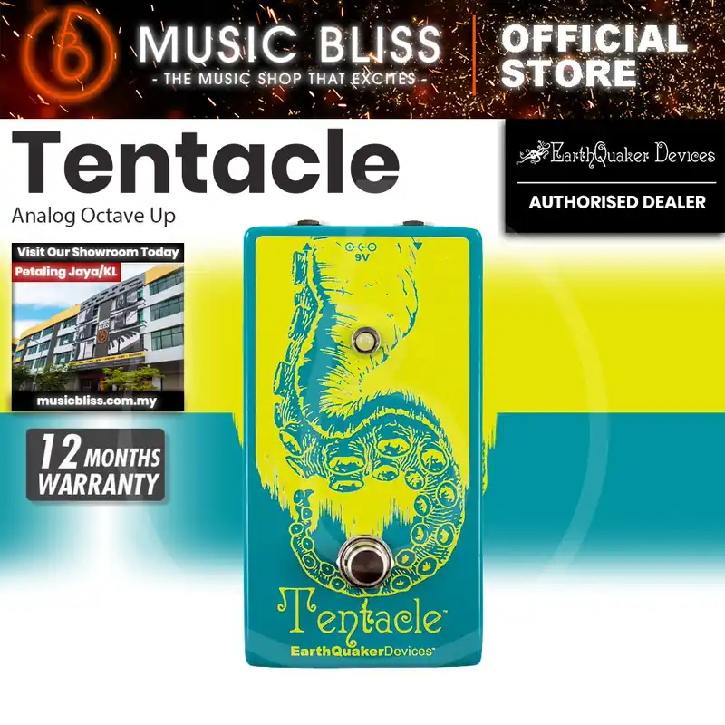 EarthQuaker Devices Tentacle V2 Analog Octave Up Pedal Seasonal Sale