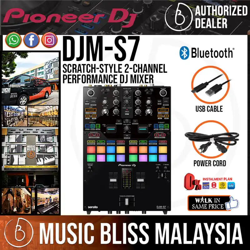 Pioneer DJ DJM-S7 2-channel Mixer for Serato DJ Order Now