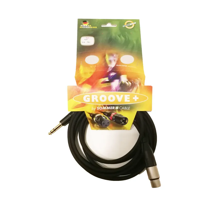 Sommer Stage 22 TRS to XLR Female Balanced Stereo Cable for Microphones -3 Meter/10 Feet Time-Limited