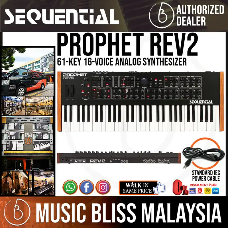 Viral Sequential Prophet Rev2 16-voice Analog Synthesizer