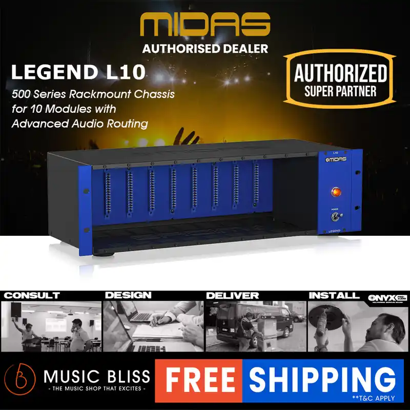 Top Pick Midas Legend L10 500 Series Rackmount Chassis