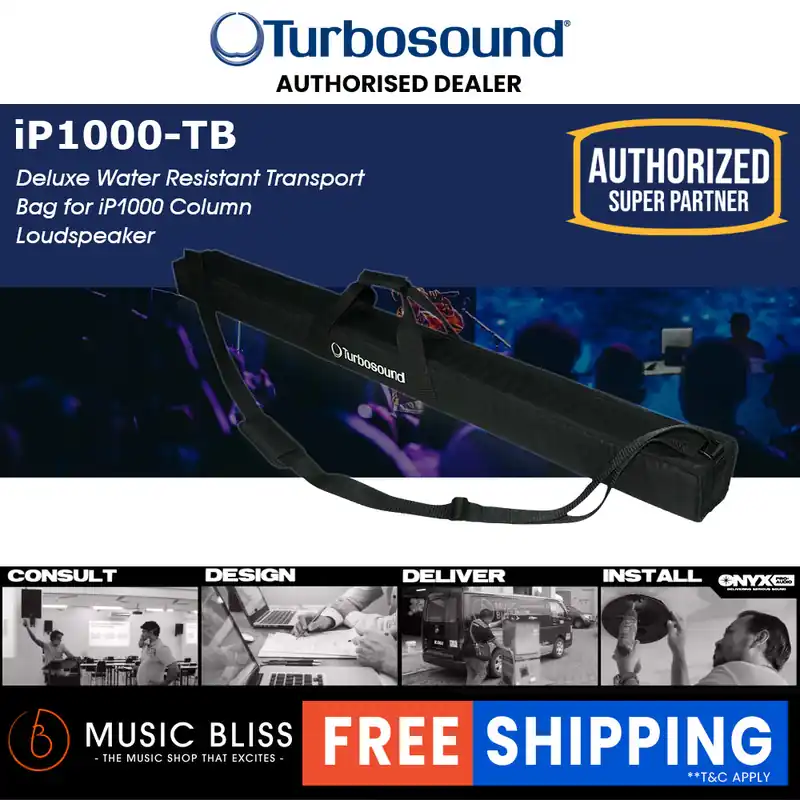 High Quality Turbosound iNSPIRE iP1000-TB Speaker Bag