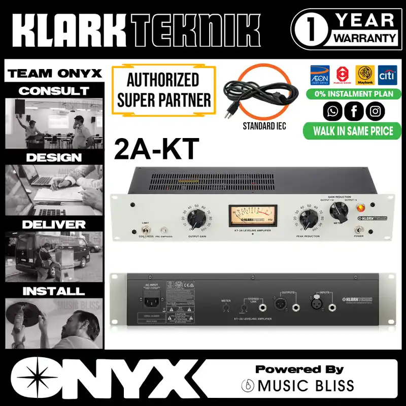 Mega Sale Klark Teknik 2A-KT Optical Tube Leveling Amplifier