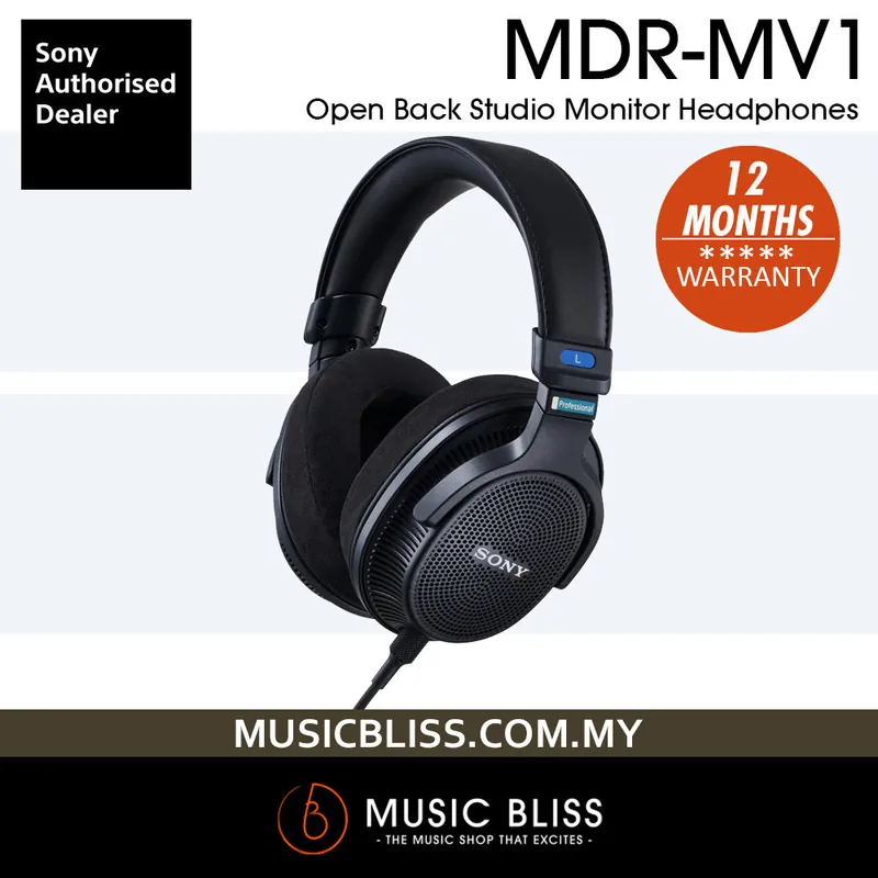 Sony MDR-MV1 Open Back Studio Monitor Headphones Low Price