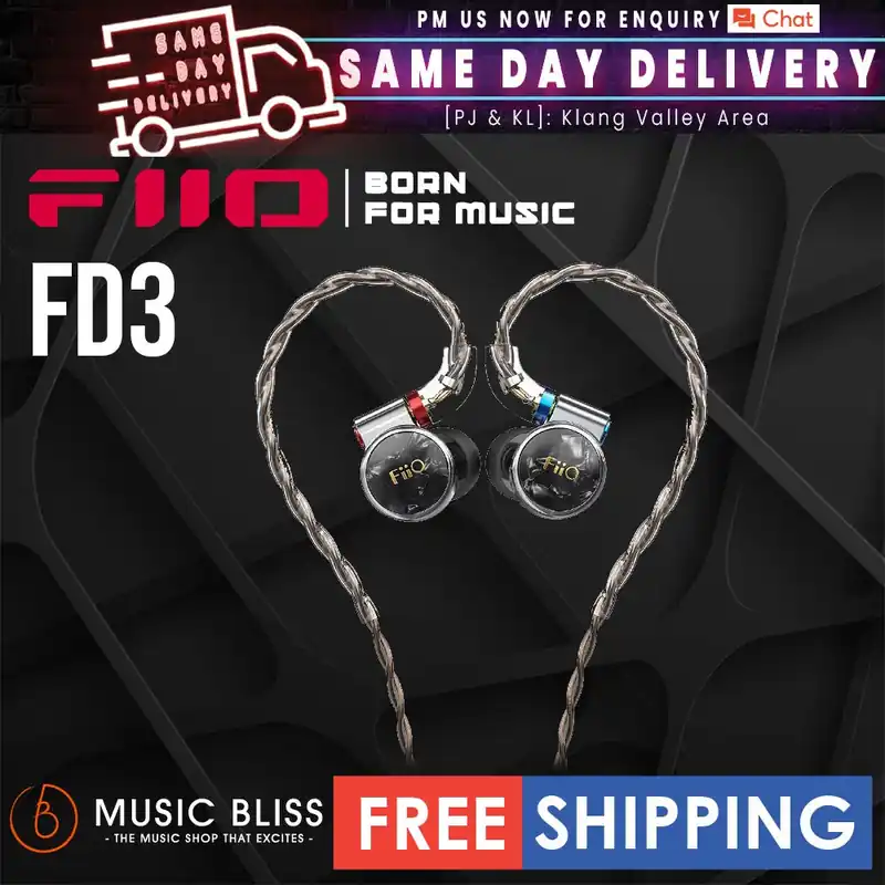 Direct From Manufacturer FiiO FD3 In-Ear Monitor Earphones