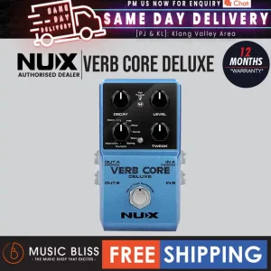 Viral NUX Verb Core Deluxe 8 Reverb Type Effect Pedal